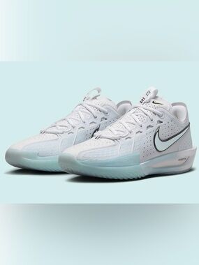 Nike Zoom GT Cut 3 basketball shoes in Glacier